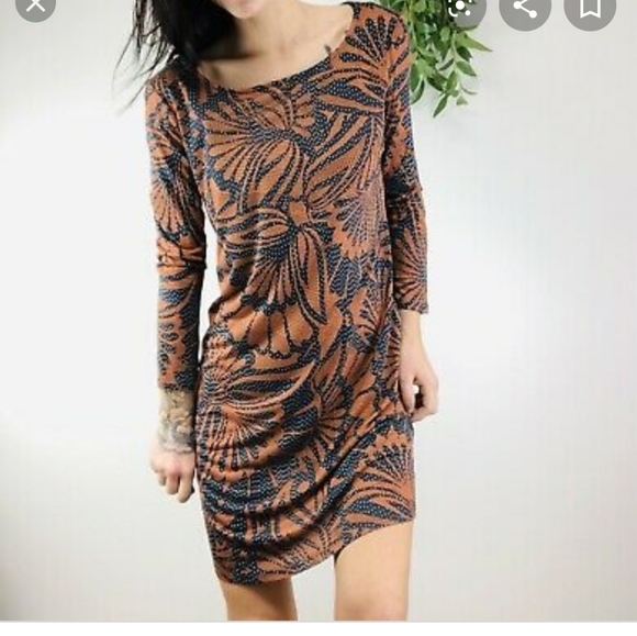 SALE⚡️BCBGMAXAZRIA FLORAL DRESS SZ S - Picture 1 of 5